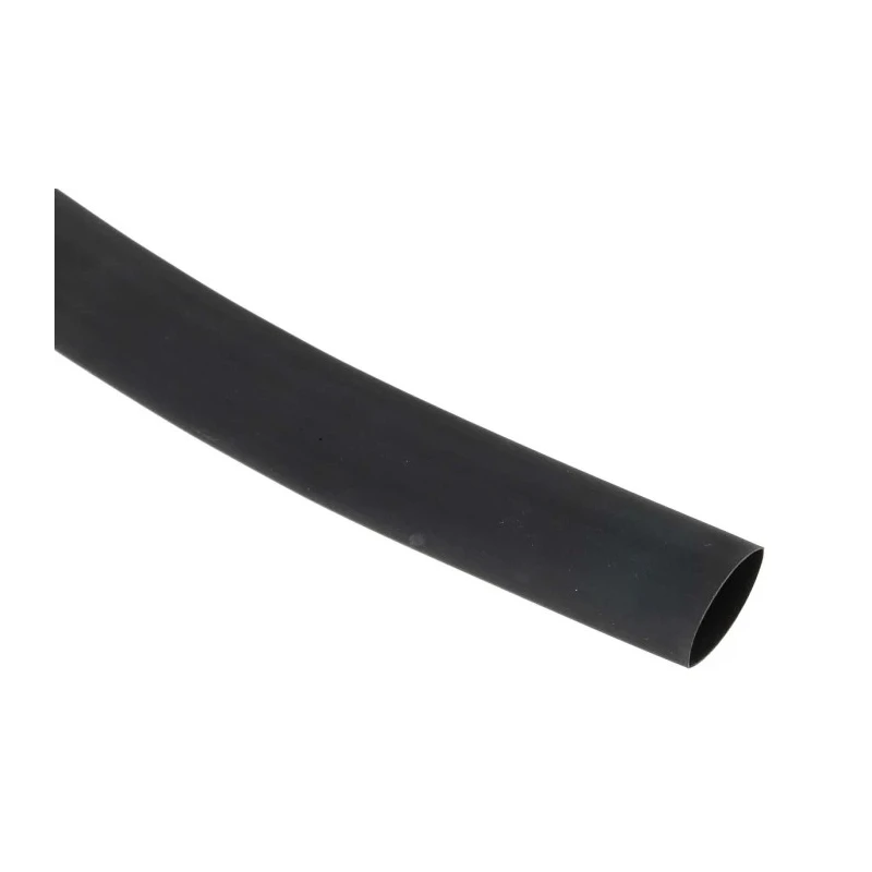 RS PRO Polyolefin Flame Retardant Heat Shrink Tubing Black 12.7 mm Sleeve Diameter 10m Length 2:1 Ratio 666-919