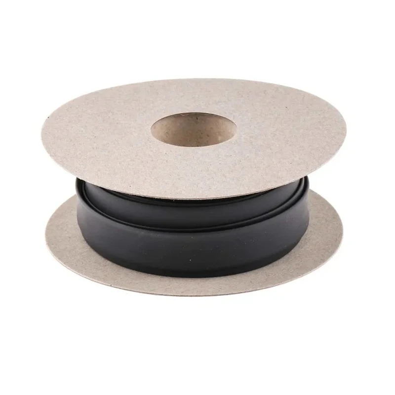 RS PRO Polyolefin Flame Retardant Heat Shrink Tubing Black 12.7 mm Sleeve Diameter 10m Length 2:1 Ratio 666-919