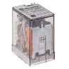 Finder 4PDT PCB Power Relay, 24V AC Coil, 7A Switching Current, Silver Alloy Contacts, Model 55.14.8.024.0000