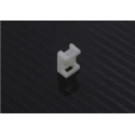 RS PRO White Screw Cable Tie Mount 9 mm x 16 mm x 23 mm 666-739