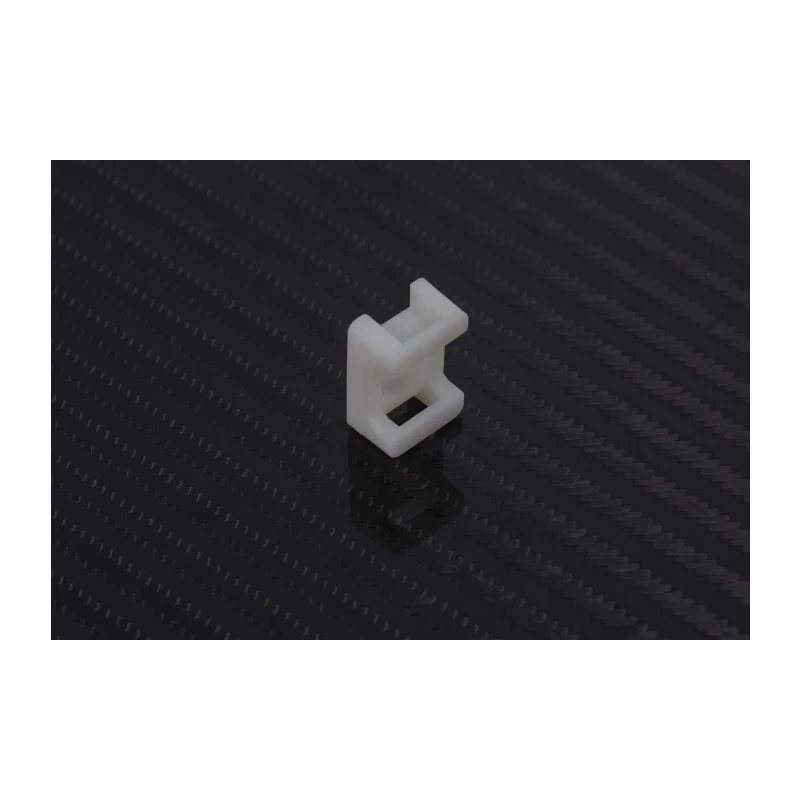 RS PRO White Screw Cable Tie Mount 9 mm x 16 mm x 23 mm 666-739