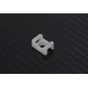 RS PRO White Screw Cable Tie Mount 9 mm x 16 mm x 23 mm 666-739