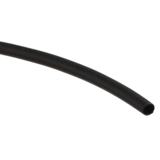 RS PRO Black Polyolefin Heat Shrink Tubing 1.6 mm Sleeve Diameter x 25 m Length 2:1 Shrink Ratio 666-852