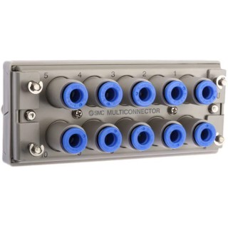 SMC Pneumatic Fitting KDM Series Push to Connect Tube 6mm 60°C Maximum Temperature KDM10-06