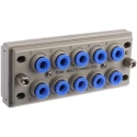 SMC Pneumatic Fitting KDM Series Push to Connect Tube 6mm 60°C Maximum Temperature KDM10-06