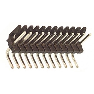Molex KK 396 Series Right Angle Through Hole Pin Header 12 Contacts 3.96 mm Pitch 1 Row Unshrouded 26-48-1126