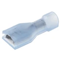 RS PRO TE Connectivity Ultra-Fast 187 Blue Insulated Female Spade Connector Crimp 4.75 x 0.81 mm 16 AWG to 14 AWG 3-520125-2