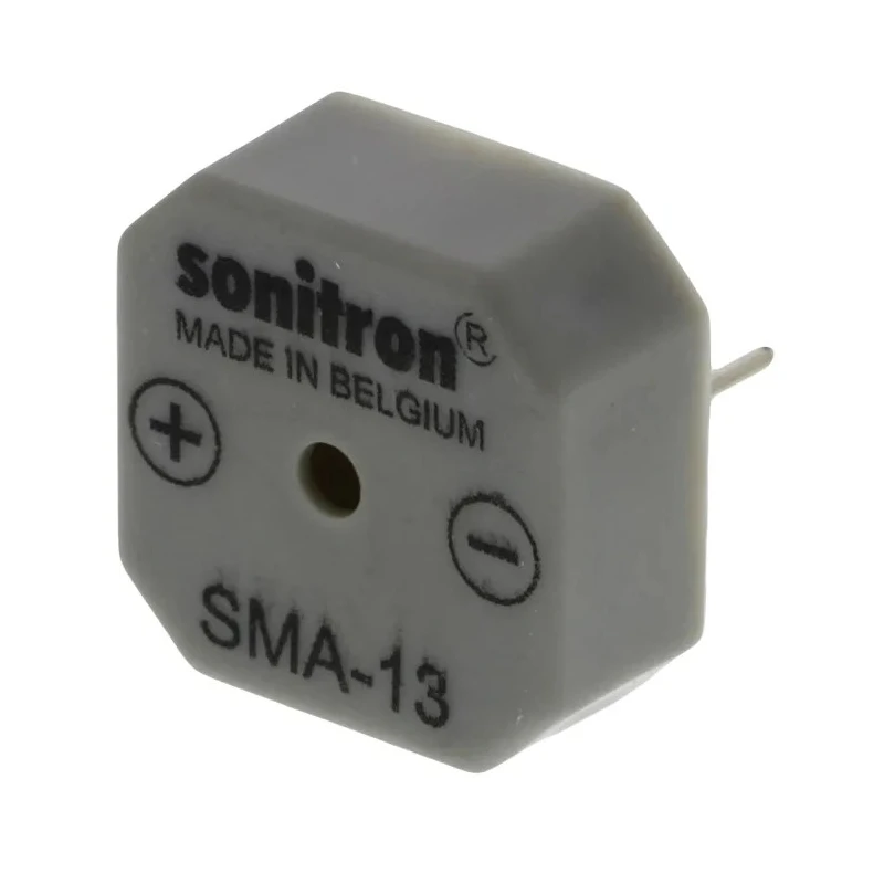 Sonitron Through Hole Continuous Internal 6 mm Buzzer 75 dB 1.5 V dc Min 24 V dc Max SMA-13-P7.5