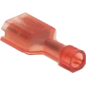 TE Connectivity Ultra-Fast Plus .250 Red Insulated Female Spade Connector Crimp 6.35 x 0.81 mm Tab Size 22 AWG to 2-520407-2