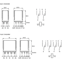 Finder 96 8 Way 250V AC DIN Rail Relay Socket for Use with 56.32 Series 96.72SMA