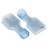 RS PRO Ultra-Fast Plus .250 Blue Insulated Female Spade Connector, Crimp, 6.35 x 0.81 mm Tab Size 16 AWG to 14 3-520408-2