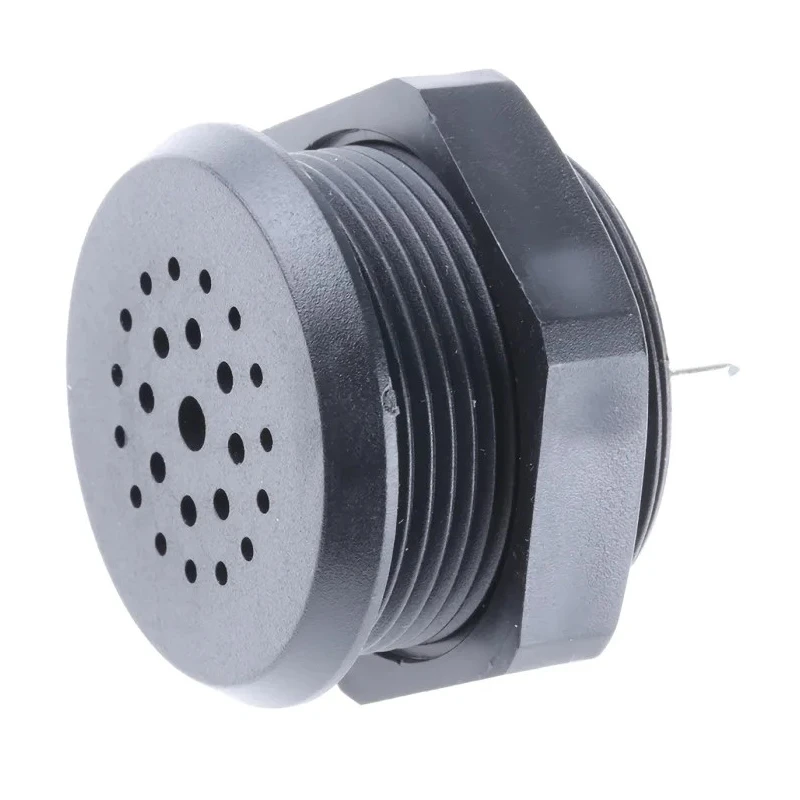 Sonitron 86 dB Panel Mount Multifunction Internal 26 mm Piezo Buzzer Component 140 mm 5 V dc Min 35V dc Max SCI535B1 BLACK