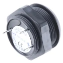 Sonitron 86 dB Panel Mount Multifunction Internal 26 mm Piezo Buzzer Component 140 mm 5 V dc Min 35V dc Max SCI535B1 BLACK