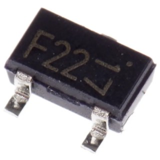 ROHM Digital Transistor NPN 3-Pin Surface Mount 1.6mm x 2.9mm x 1.1mm 500mA 200mW DTD123EKT146