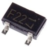 ROHM Digital Transistor NPN 3-Pin Surface Mount 1.6mm x 2.9mm x 1.1mm 500mA 200mW DTD123EKT146