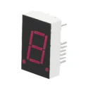 Broadcom 7 Segment LED Display Anode Red 14mcd Right Side 20.3mm HDSP-N151