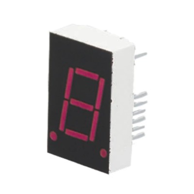 Broadcom 7 Segment LED Display Anode Red 14mcd Right Side 20.3mm HDSP-N151