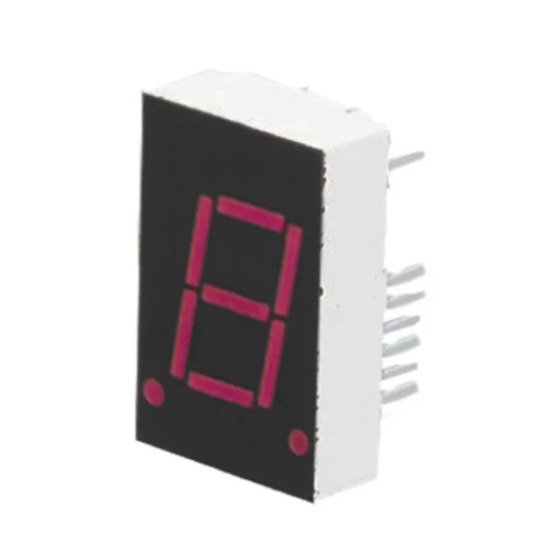 Broadcom 7 Segment LED Display Anode Red 14mcd Right Side 20.3mm HDSP-N151