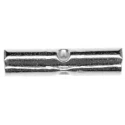 TE Connectivity STRATO-THERM Heat Resistant Uninsulated Nickel Plated Copper Butt Splice Connector 10 AWG 323755
