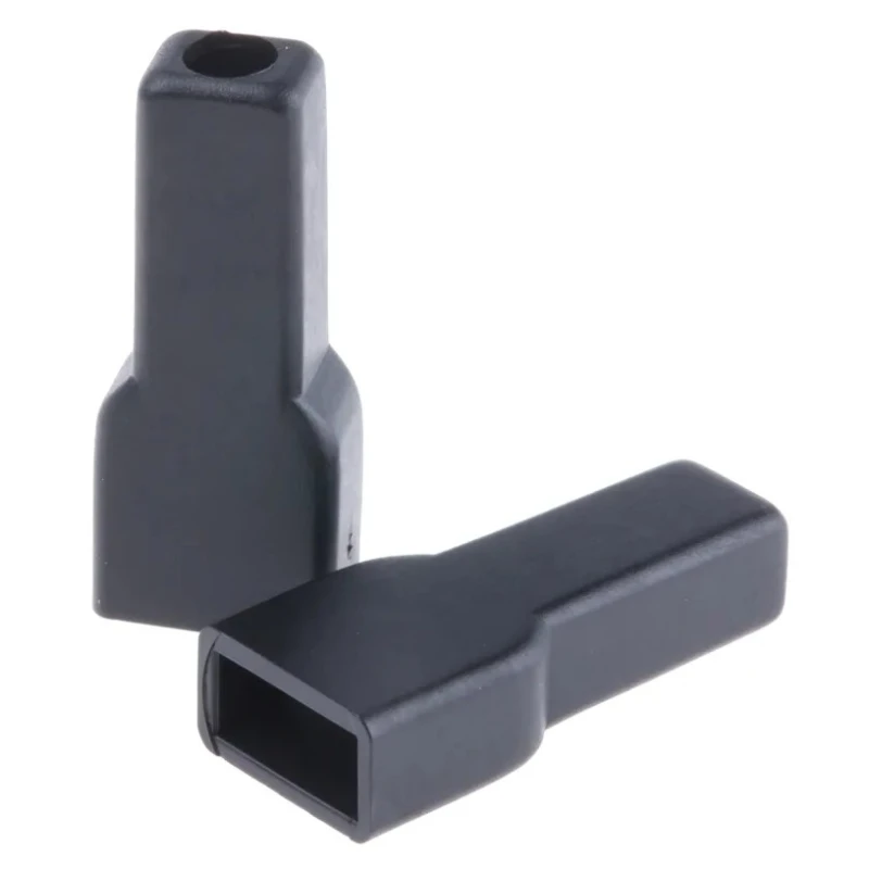 TE Connectivity Faston 1 Way Polyethylene Black Crimp Terminal Housing 2-180930-5