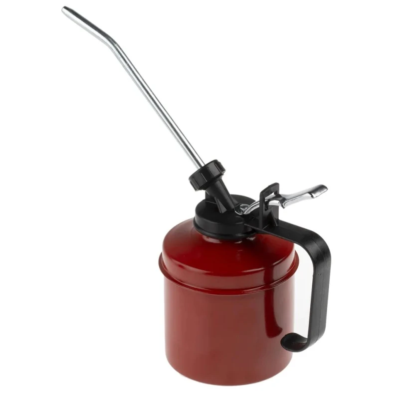 RS PRO Metal Oil Dispenser 0.5L, Metal Body, Manual Pump Lubrication 672-138