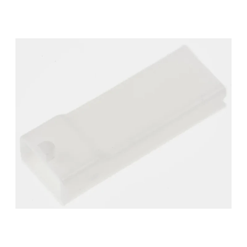 TE Connectivity FASTON 187 Female Housing Natural Polypropylene Cable Crimp Termination 154512-2