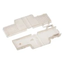 TE Connectivity Crimp Terminal Housing Polyamide 66 Body, 6.35 mm Tab Size, Natural 180984