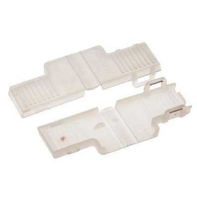 TE Connectivity Crimp Terminal Housing Polyamide 66 Body, 6.35 mm Tab Size, Natural 180984