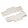 TE Connectivity Crimp Terminal Housing Polyamide 66 Body, 6.35 mm Tab Size, Natural 180984