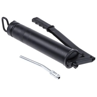 RS PRO 7000 psi Steel Manual Grease Gun, Lever Handle, 16oz Capacity 672-166