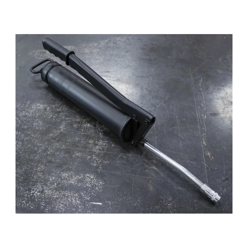 RS PRO 7000 psi Steel Manual Grease Gun, Lever Handle, 16oz Capacity 672-166