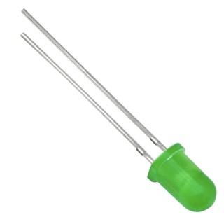 Kingbright 6 V Green 5 mm Through Hole LED with Integral Resistor L-53SGD-5V