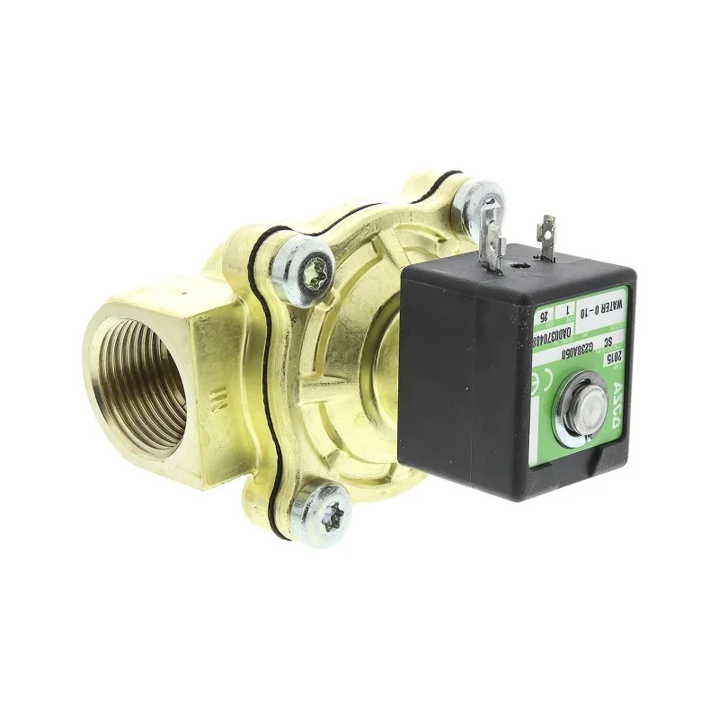 EMERSON ? ASCO 2 Port Normally Closed Solenoid Valve , 230V AC, Brass Body, 25mm Orifice, 10 Bar Max SCG238A050.230/50