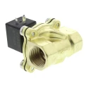 EMERSON ? ASCO 2 Port Normally Closed Solenoid Valve , 230V AC, Brass Body, 25mm Orifice, 10 Bar Max SCG238A050.230/50