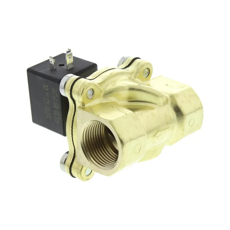 EMERSON ? ASCO 2 Port Normally Closed Solenoid Valve , 230V AC, Brass Body, 25mm Orifice, 10 Bar Max SCG238A050.230/50