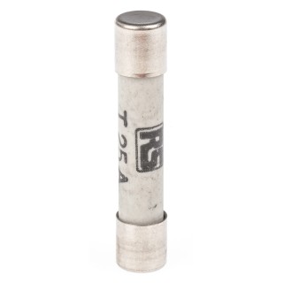 RS PRO 25A T Ceramic Cartridge Fuse, 6.3 x 32 mm, Time Delay, 440V AC, Slow Blow 247-4037