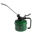 RS PRO Metal Oil Dispenser 0.35L Capacity Metal Body with Nylon Pump and 250 mm Flexible Braided Spout 672-122