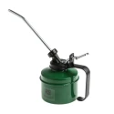 RS PRO Metal Oil Dispenser 0.35L Capacity Metal Body with Nylon Pump and 250 mm Flexible Braided Spout 672-122