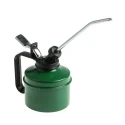 RS PRO Metal Oil Dispenser 0.35L Capacity Metal Body with Nylon Pump and 250 mm Flexible Braided Spout 672-122