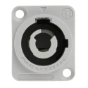 Neutrik 20A 250V Panel Mount Nylon Body Mains Plug Crimp Termination NAC3MPXXB