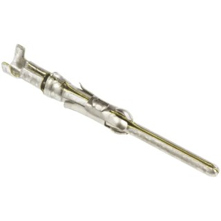 TE Connectivity CI 2 Series Male Crimp Terminal 17 AWG Min, 20 AWG Max, Tin Plating, Brass Contact 926981-2