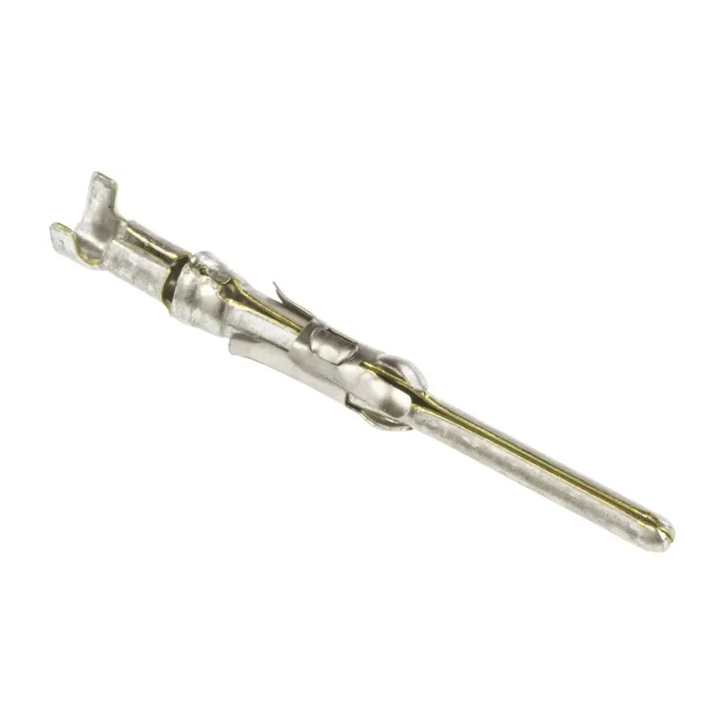 TE Connectivity CI 2 Series Male Crimp Terminal 17 AWG Min, 20 AWG Max, Tin Plating, Brass Contact 926981-2