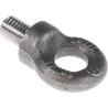 RS PRO Carbon Steel Eye Bolt, M12 Thread Size, 18 mm Thread Length, 15 mm Eye Outside Diameter, 0.4 t Working Load 673-642