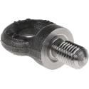 RS PRO Carbon Steel Eye Bolt, M12 Thread Size, 18 mm Thread Length, 15 mm Eye Outside Diameter, 0.4 t Working Load 673-642