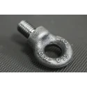 RS PRO Carbon Steel Eye Bolt, M12 Thread Size, 18 mm Thread Length, 15 mm Eye Outside Diameter, 0.4 t Working Load 673-642
