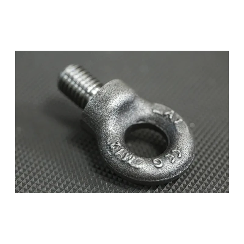 RS PRO Carbon Steel Eye Bolt, M12 Thread Size, 18 mm Thread Length, 15 mm Eye Outside Diameter, 0.4 t Working Load 673-642