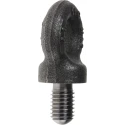 RS PRO Carbon Steel Eye Bolt, M12 Thread Size, 18 mm Thread Length, 15 mm Eye Outside Diameter, 0.4 t Working Load 673-642