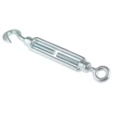 RS PRO Steel Hook to Eye Rigging Screw Electro Galvanised M8 Thread 264mm Open Length 674-011