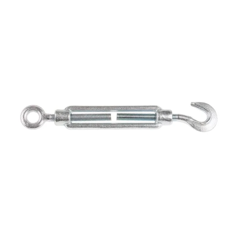 RS PRO Steel Hook to Eye Rigging Screw Electro Galvanised M8 Thread 264mm Open Length 674-011