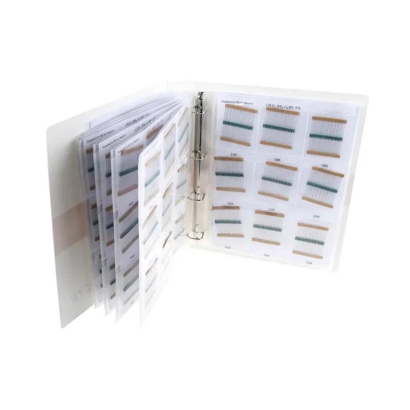 TE Connectivity LR Metal Film Through Hole Resistor Kit 20 Pieces 1 Ω to 10 MΩ ±1% Tolerance 0.6W RES KIT LR1RS